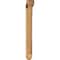 Ekena Millwork Traditional Arts and Crafts Smooth Bracket w/ Offset Brace, Western Red Cedar, 5 1/2"W x 42"D x 48"H BKT0604X42X48TRA03SWR - alternate 2